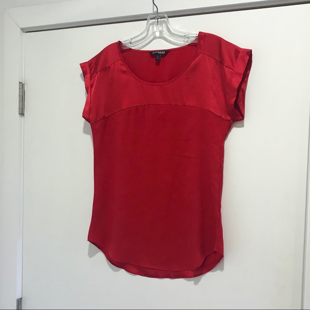 Express Red Blouse